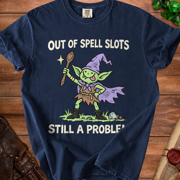 Goblin Wizard Maximum Chaos T-Shirt in True Navy