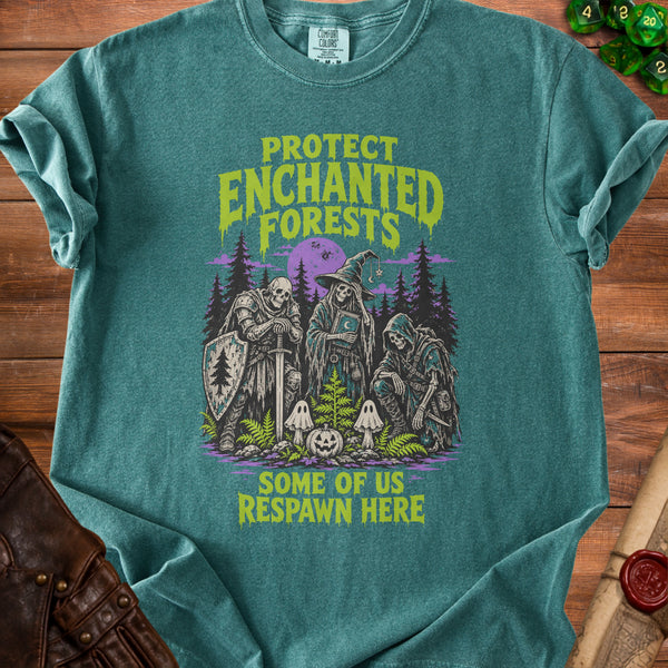 Enchanted Forest T-Shirt in Blue Spruce