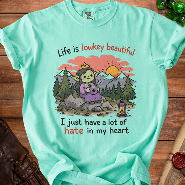 Lowkey Goblin T-Shirt in Island Reef